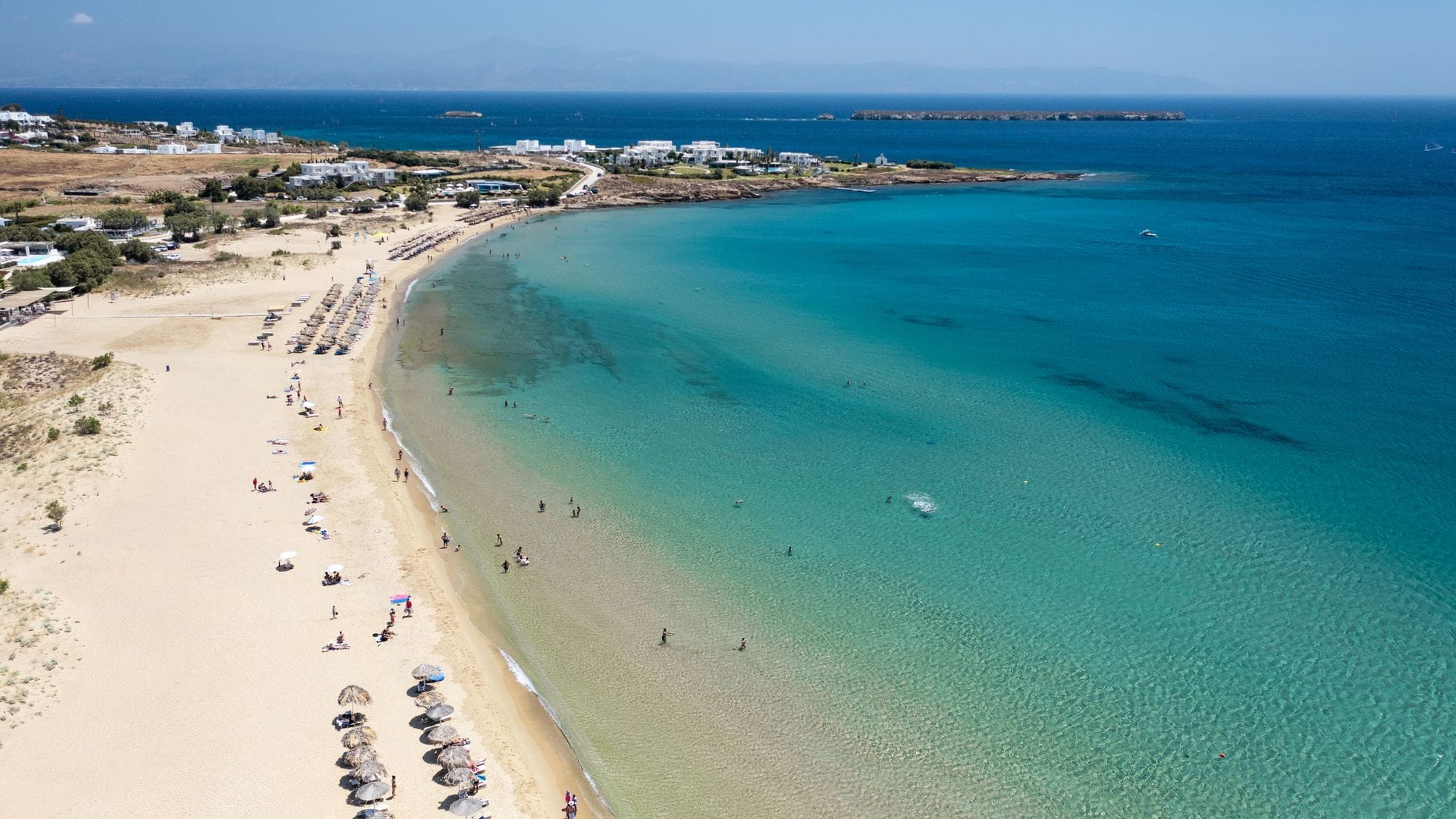 Paros, Chrissi Akti, Golden Beach