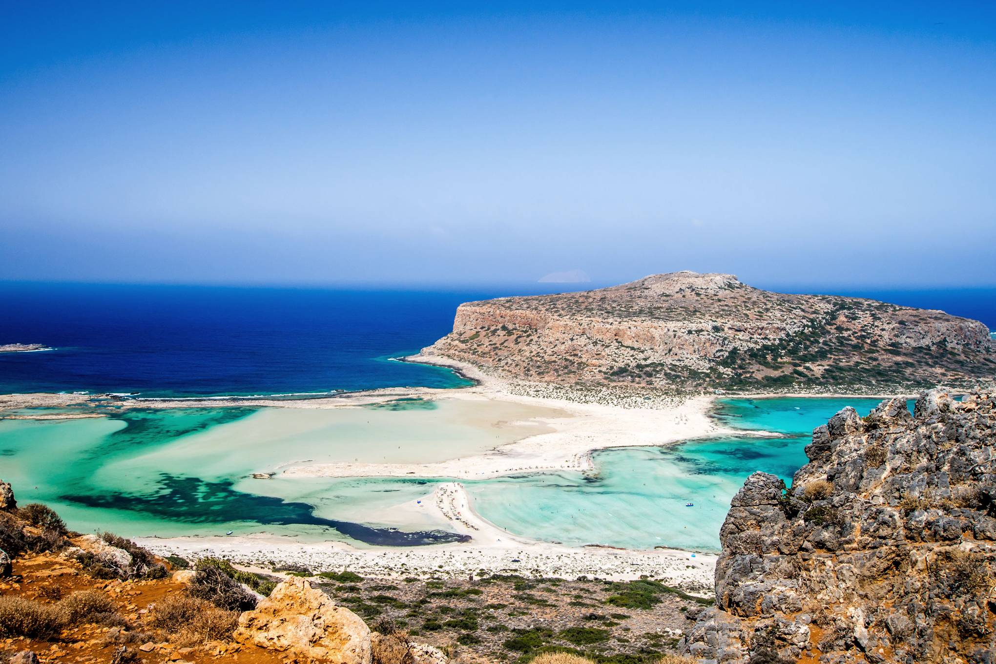 Balos Lagoon, Crete, Greece