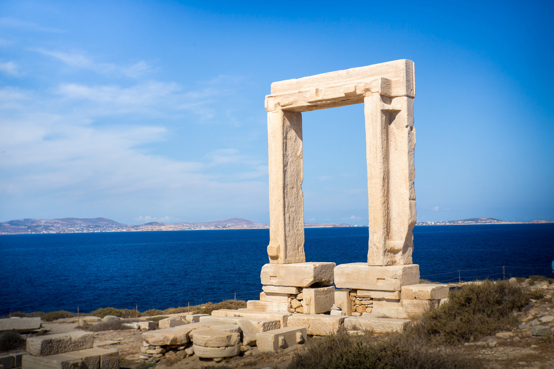 The famous Naxos Portara