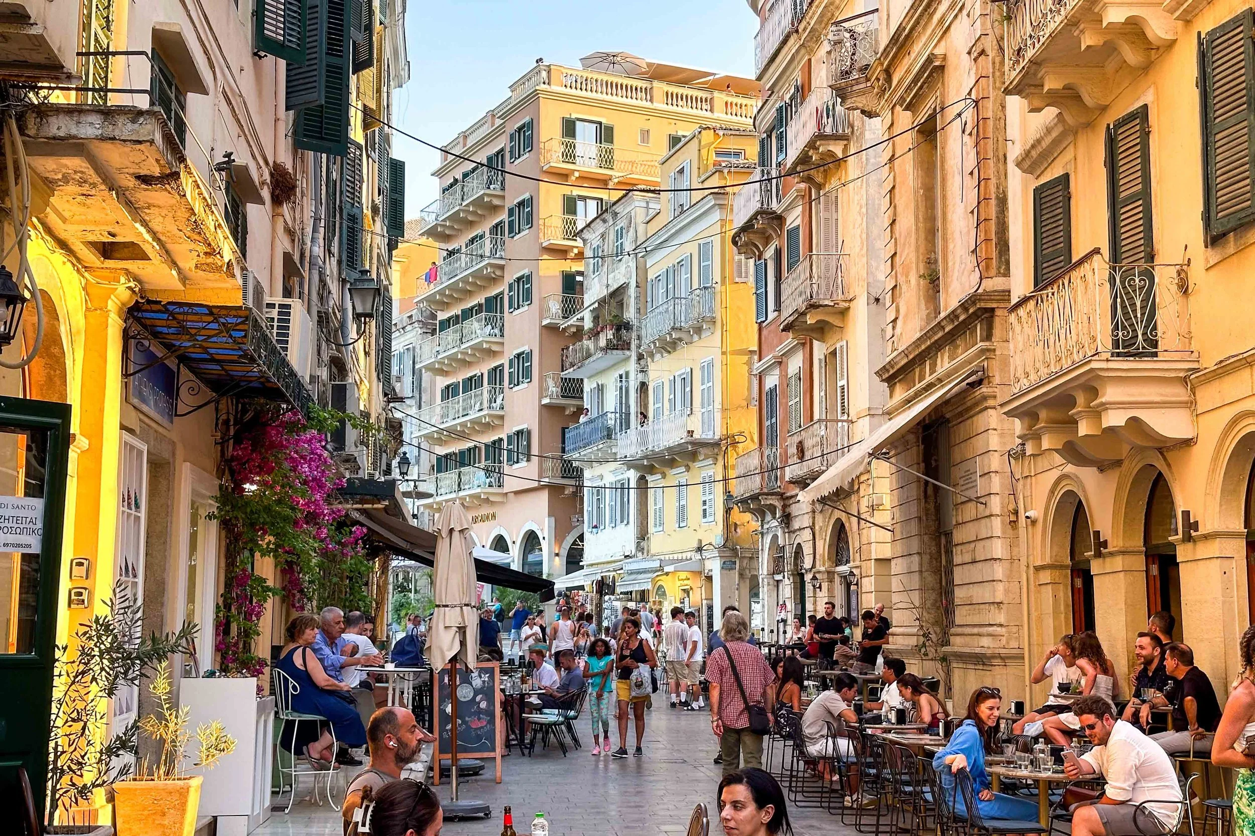 Corfu, old town